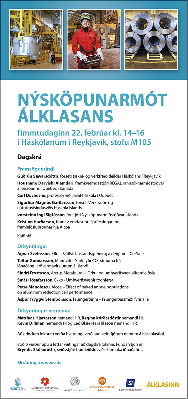 Opnað fyrir skráningu á Nýsköpunarmót Álklasans