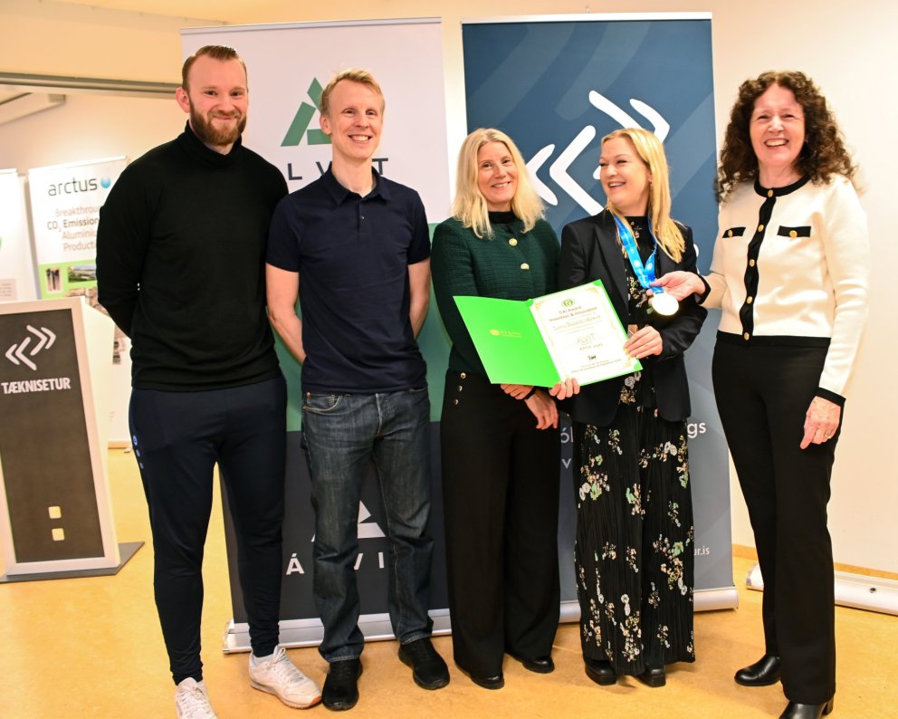 Sverrir Ásbjörnsson, Kristján Alexandersson, Sigrún Nanna Karlsdóttir og Sunna Ólafsdóttir Wallevik &hellip;