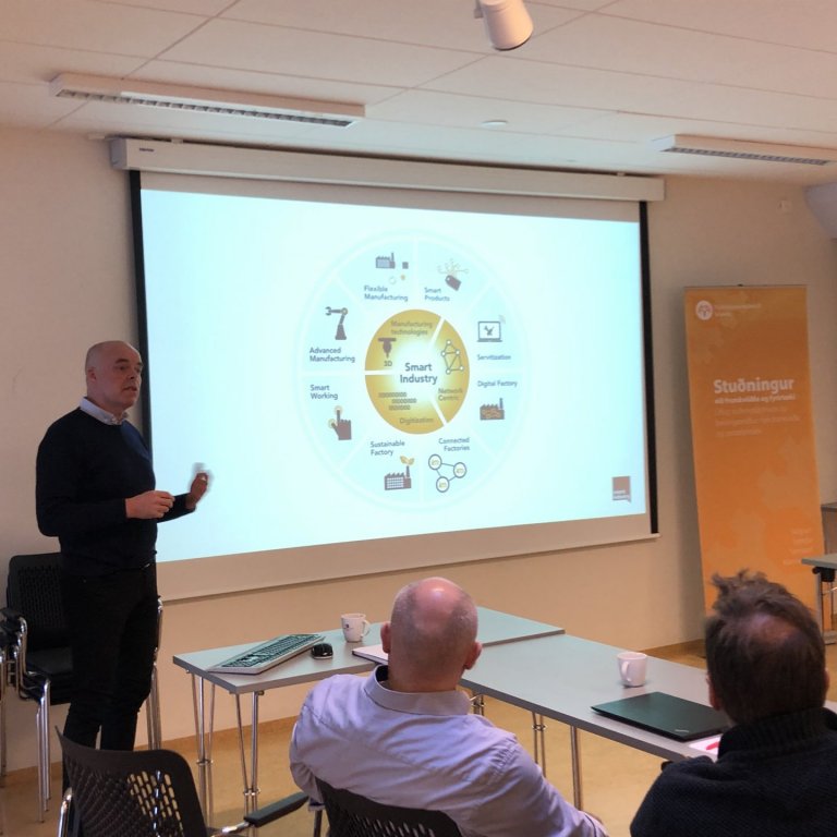 Snjallvæðing í áliðnaði